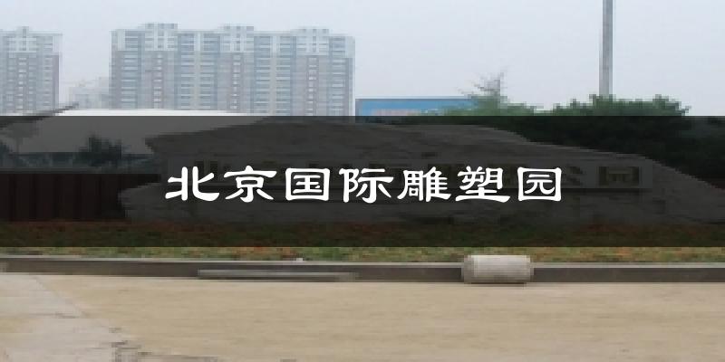 北京国际雕塑园天气预报十五天