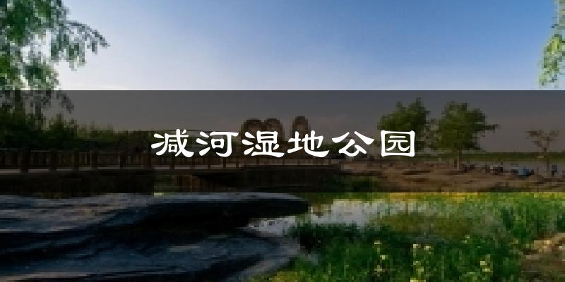 减河湿地公园气温
