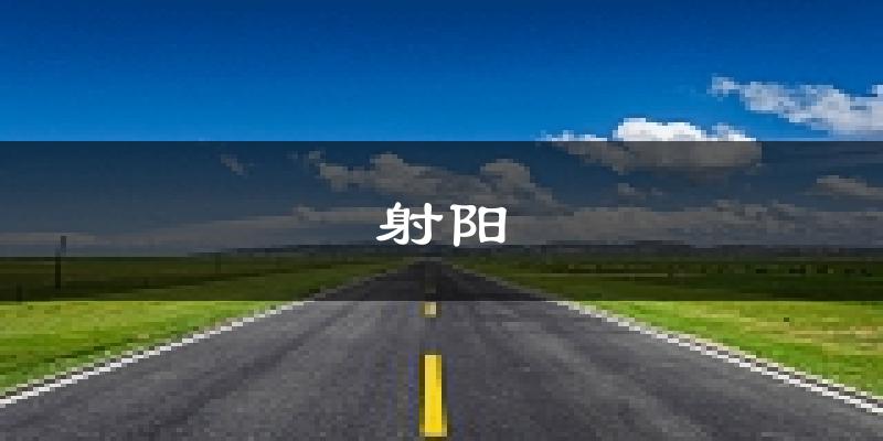 射阳天气预报未来一周