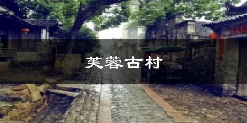 芙蓉古村今日天气