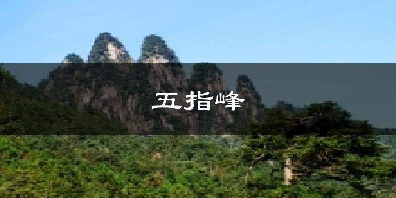 五指峰今日天气