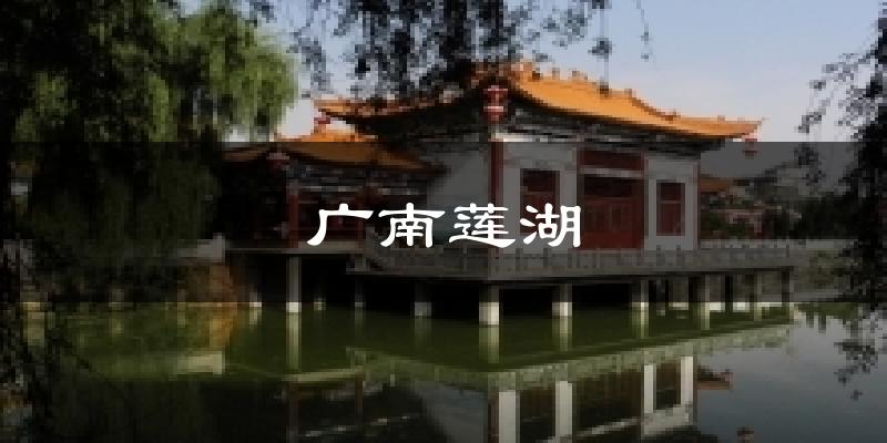 广南莲湖今日天气